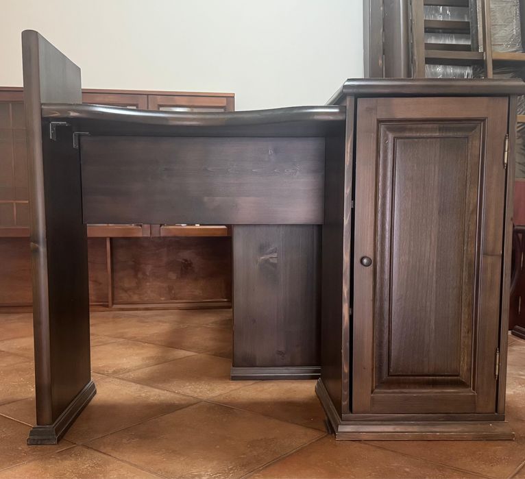 masa machiaj lemn masiv plus oglinda