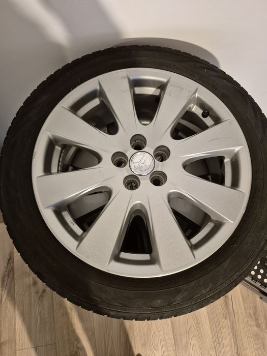 Jante/  cauciucuri toyota E 457J 5×100, R17