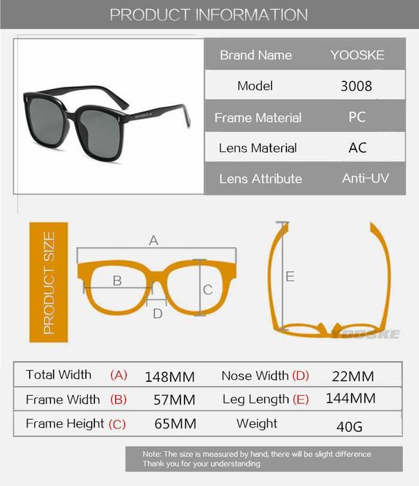 Стильные очки унисекс