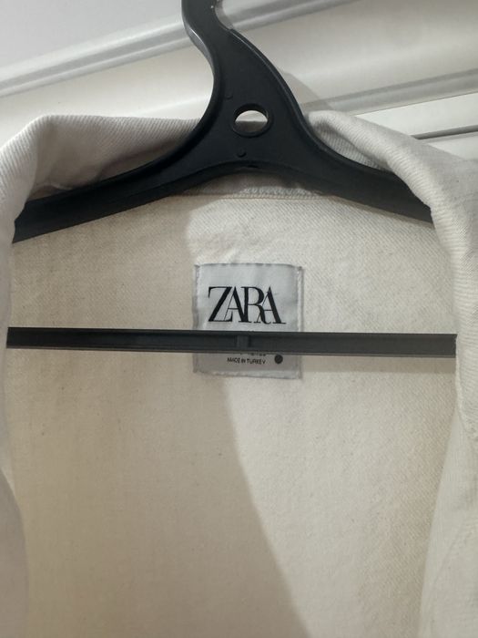 Джинсовка белая от zara