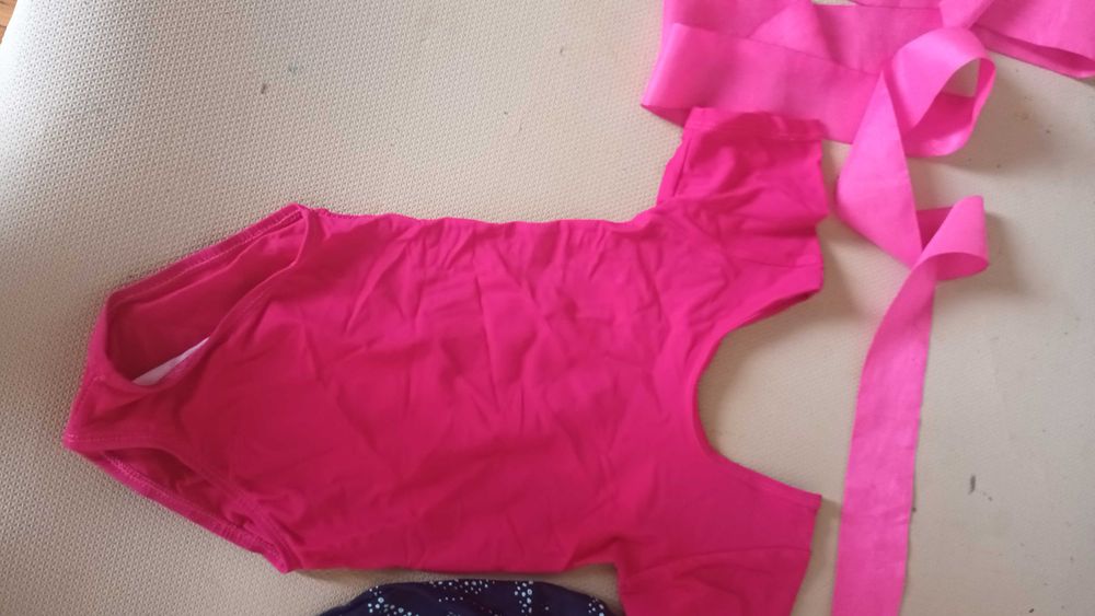 Трико за гимнастика-синьо