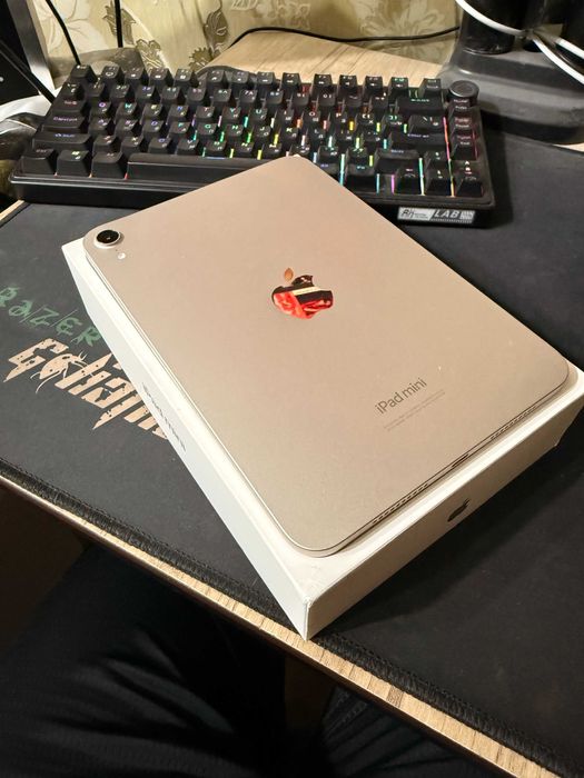 iPad mini (A17 Pro) 100% АКБ идеальное состояние - рассрочка