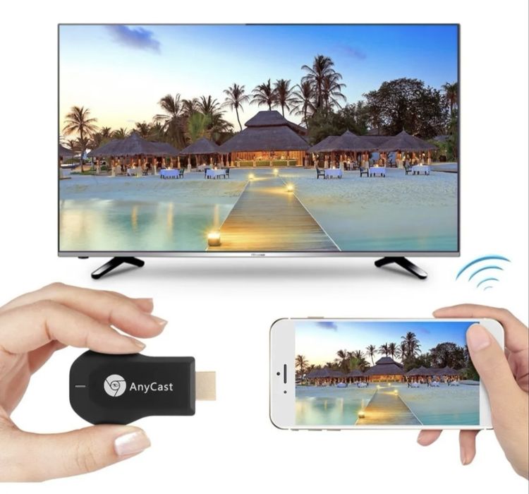 Dongle Streaming player HDMI M9 Plus pentru Smart TV si Smartphone