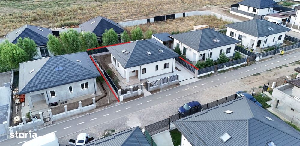 Buftea, Casa P+M 140 Mp, Lot 357 Mp!