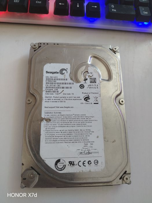 Sotiladi ssd 128 gb hdd 500gb