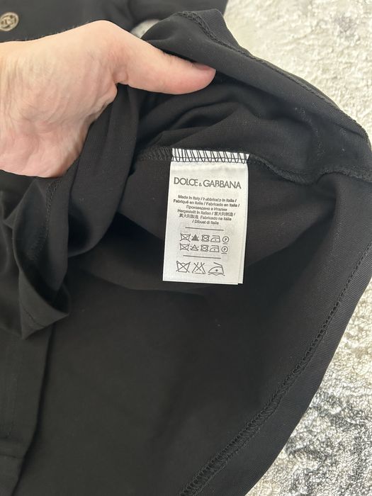 Tricou barbat negru Dolce&Gabbana