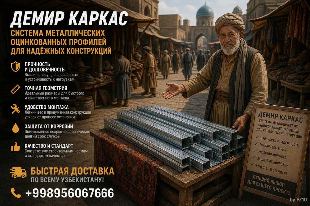 Демир (или Demir Profil)- это Профили для гипсокартона