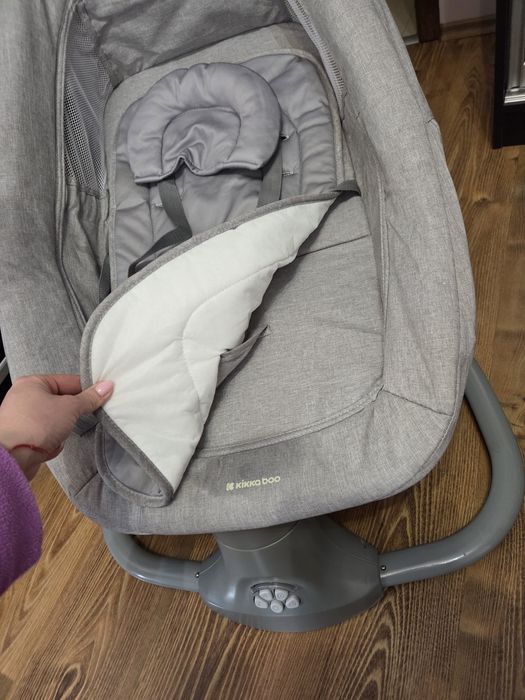 Kikka Boo бебешка люлка WINKS grey
