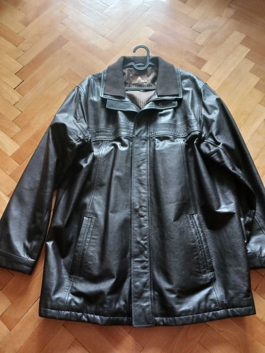 Мъжко яке естествена кожа