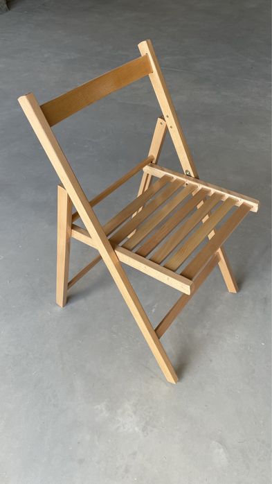Scaune pliante lemn masiv - fag !