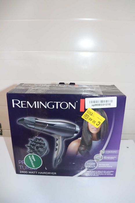 Сешоар Remington D5220 Pro-Air Turbo Ionic 2400W, ЛИПСВА дифузера