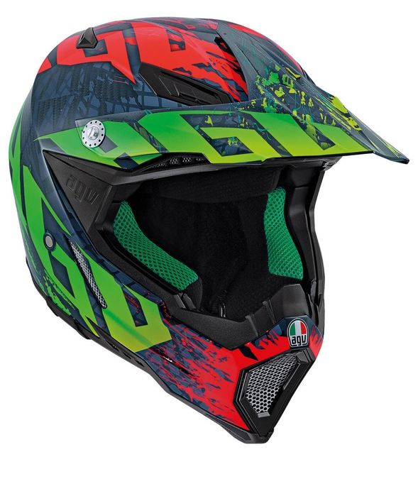 Vand  Cască Moto Cross Enduro Copii AGV AX-8 Evo Carbon Multi Nohander