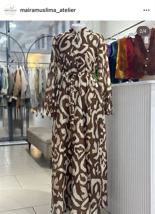 Платье 44-46  красивое из батиста