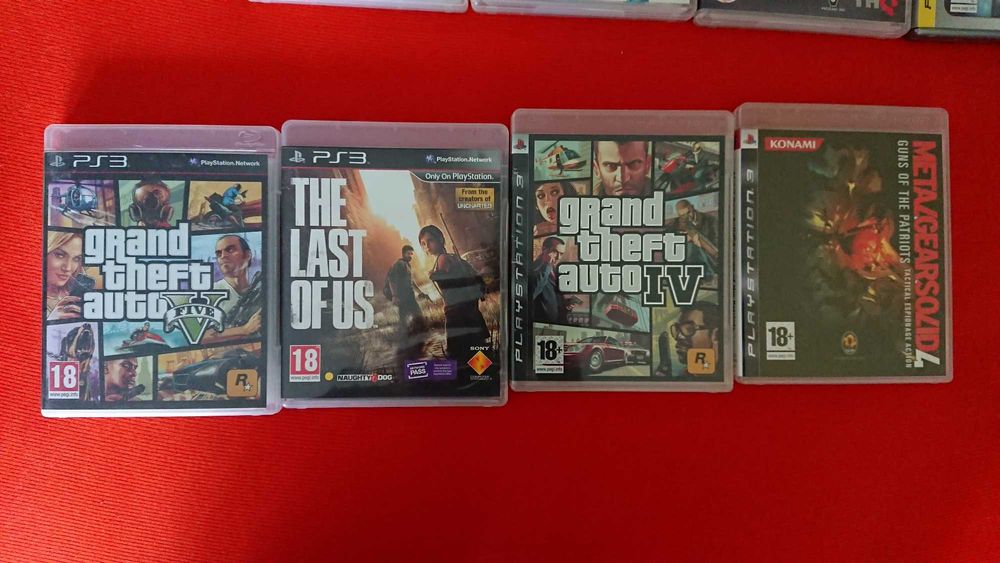 Игри за Sony PS3 GTA  the last of us Playstation 3