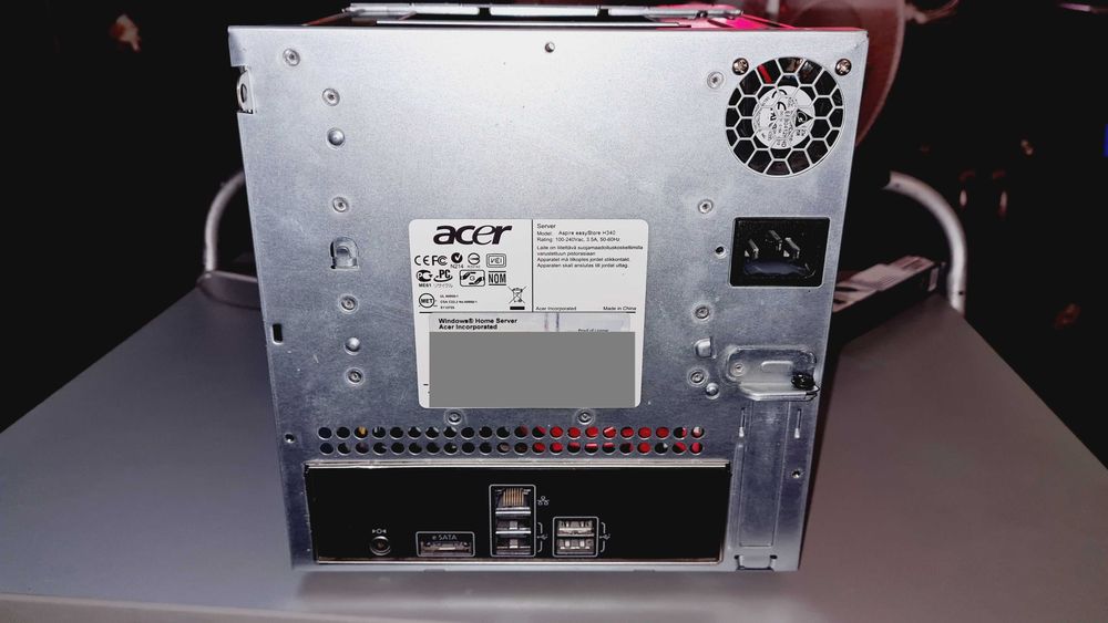Acer Aspire EasyStore H340 NAS, Server