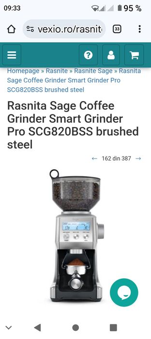 Vând râșniță sage cafea