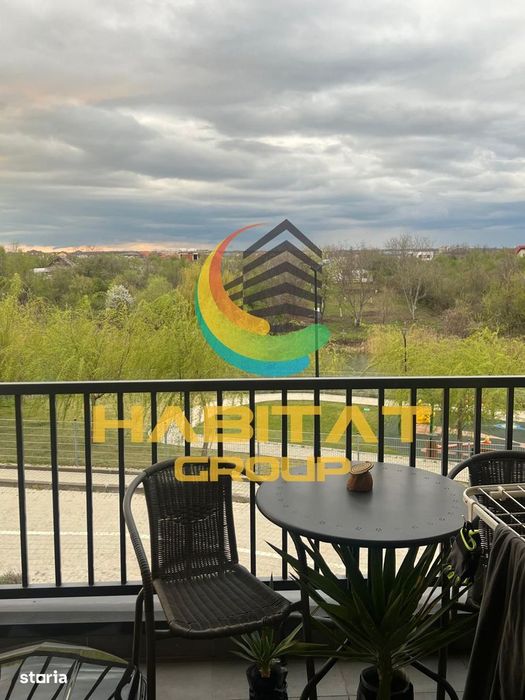 De inchiriat 2 cam mobilat/parcare H Pipera Lake