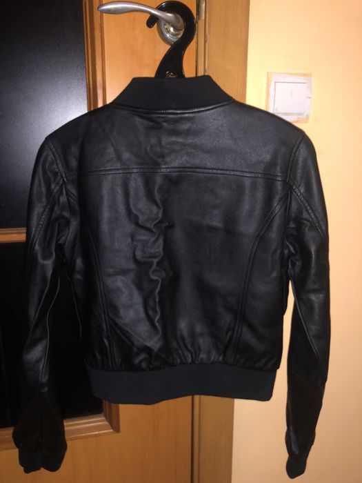 Куртка на мальчика из кожзама