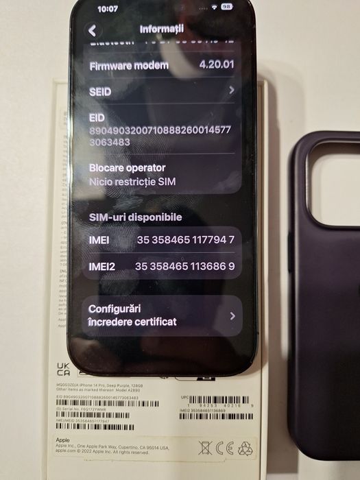 IPhone 14 Pro ca nou