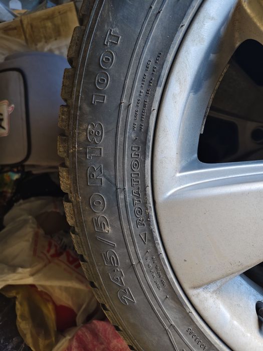 Продам диски с зимней резиной