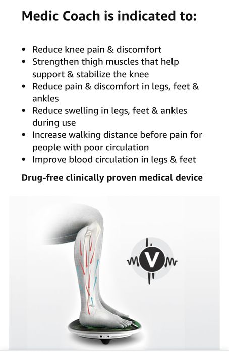 Aparat pentru imbunatatirea circulatiei