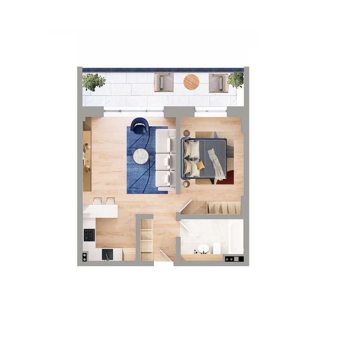 Solid Baba Novac -2 Camere Smart Home,Incalzire In Pardoseala,La Cheie