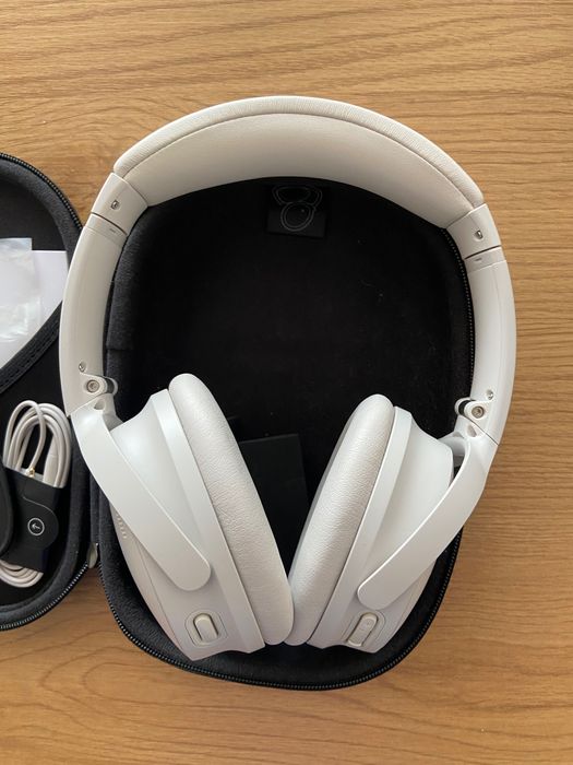 Безжични слушалки Bose - QuietComfort, цвят White Smoke