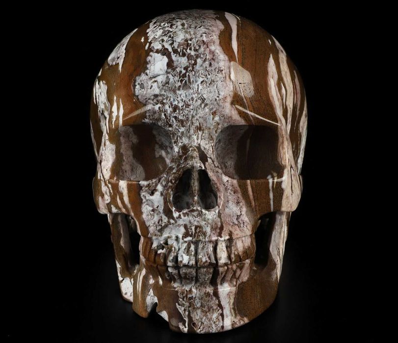 Кристален череп от яспис