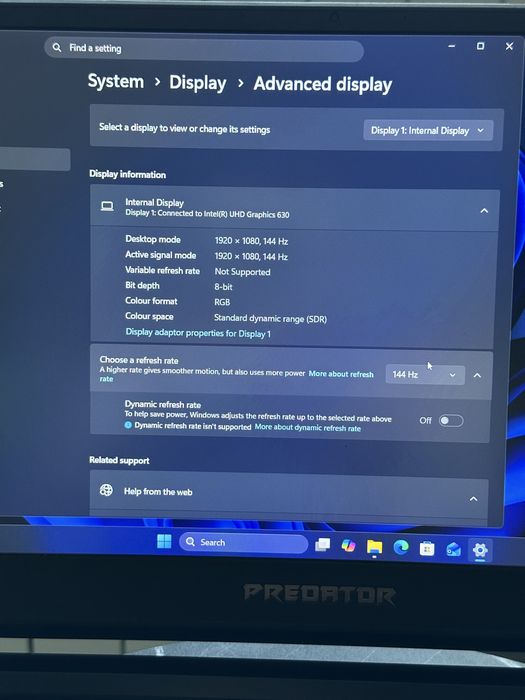 Acer Predator Triton 500 PT515-51 – Laptop Gaming Premium | RTX 2060 | i7-9750H | 16GB RAM | 144Hz