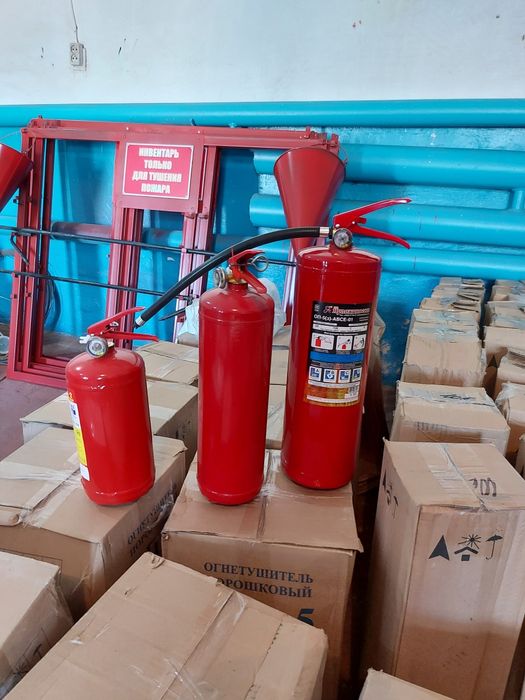 Огнетушители, противопожарный инвентарь