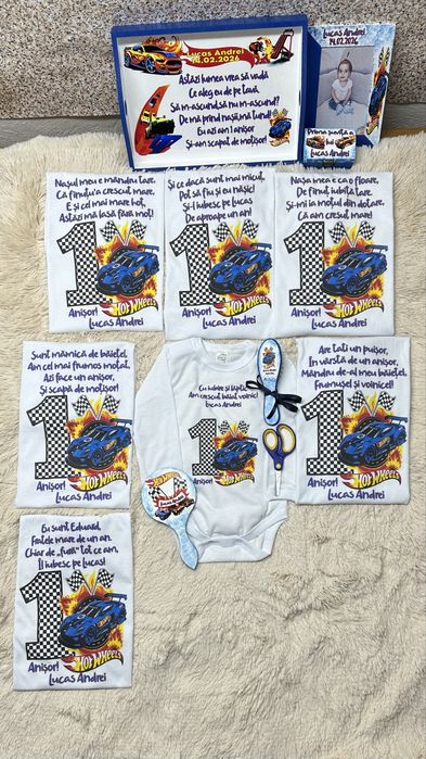 Set moț petsonalizat . Set tavita + body personalizat cadou!