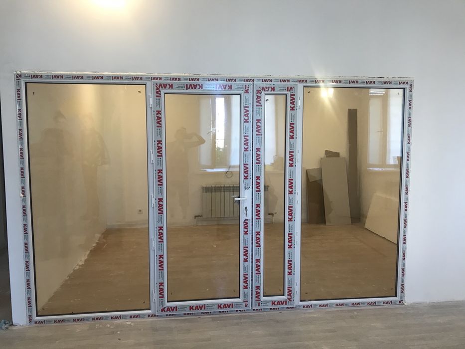 Пластиковые перегородки двери окна балконы