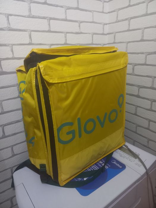 Термосумка (рюкзак) Glovo для курьеров