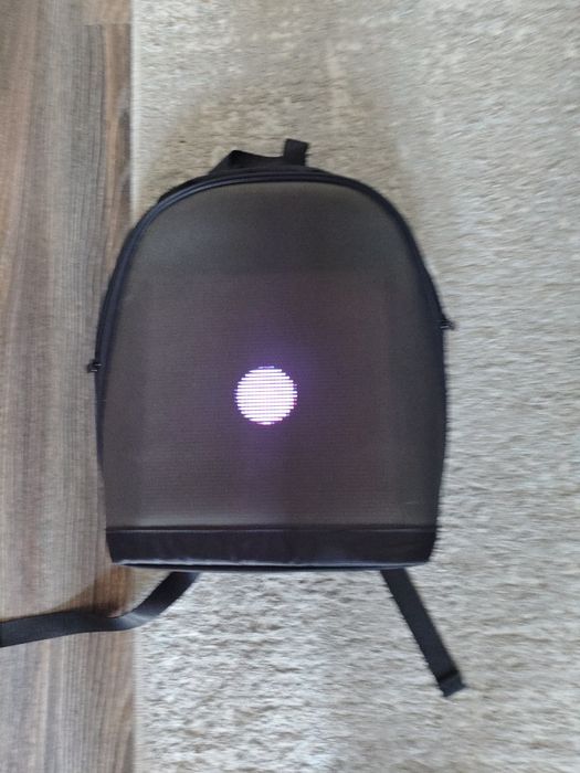 Led Рюкзак черный