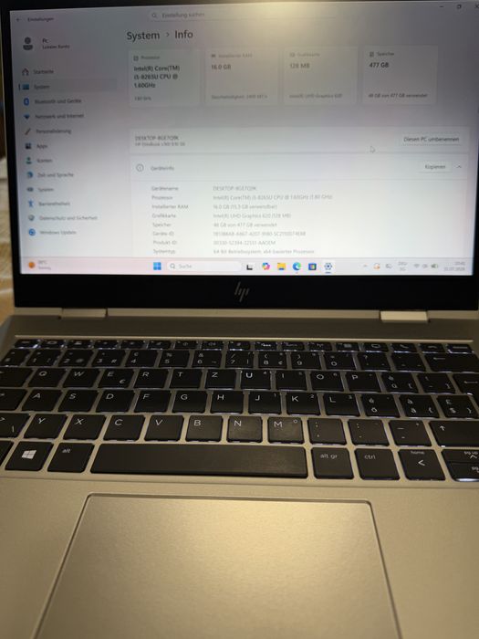 Лаптоп HP EliteBook