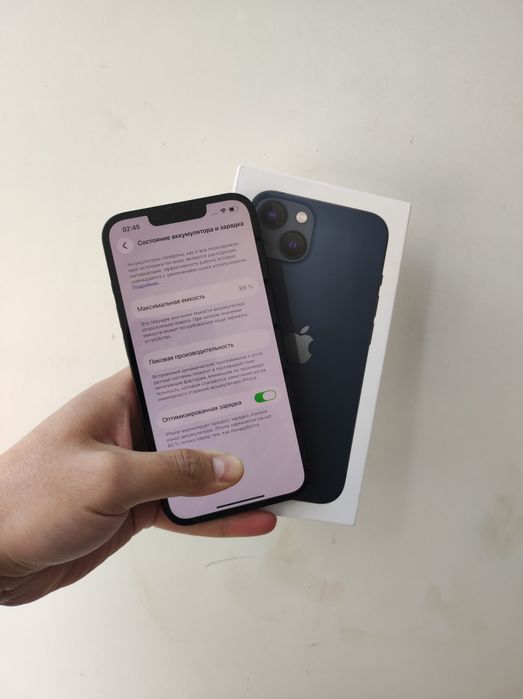 iPhone 13 128gb 89% (не реф)