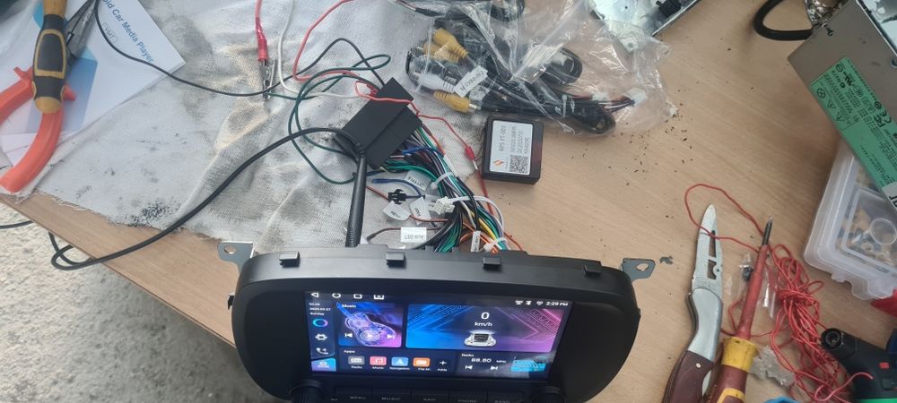 Vand navigatie Fiat 500, 2007-2015, BT, Wifi, Car play si Android auto, 4Gb/64Gb