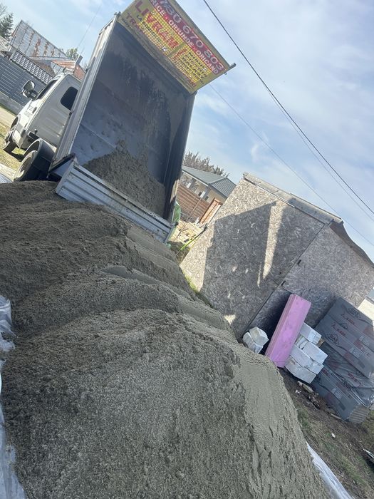 Livram nisip de la 1 mc la - 18 mc balast pietris pamant vegetal(Bragadiru,clinceni,domnesti,teghes,olteni,ordoreanu buda cornetu mihailesti varteju