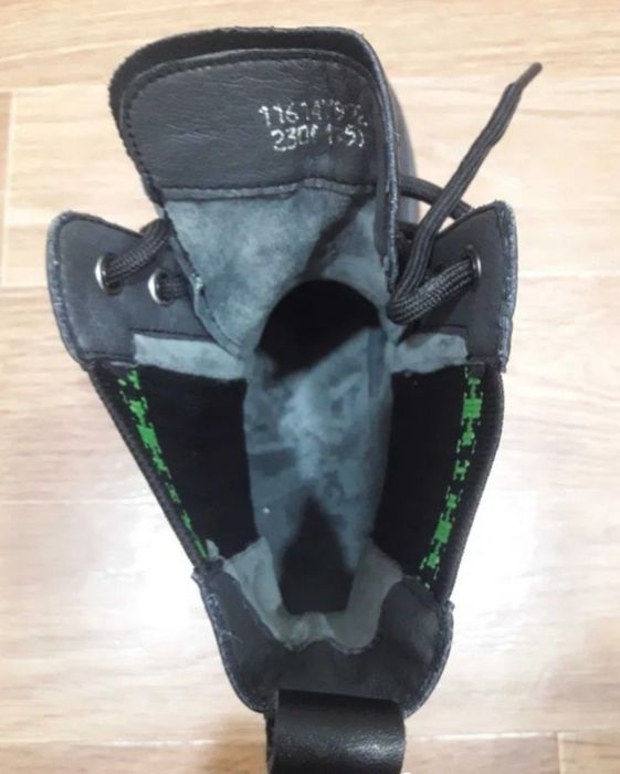 Новая кожаная обувь на девочку р36