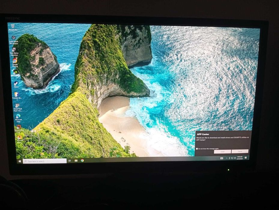 PC Gaming + Monitor AOC 75Hz – Complet, Întreținut, Gata de Gaming