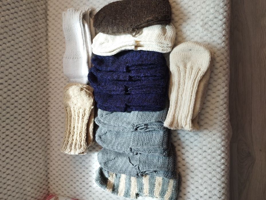 Плетени терлици и чорапи