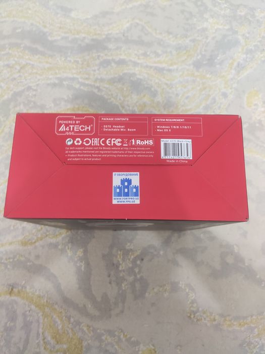 Продается наушник A4tech Bloody G570