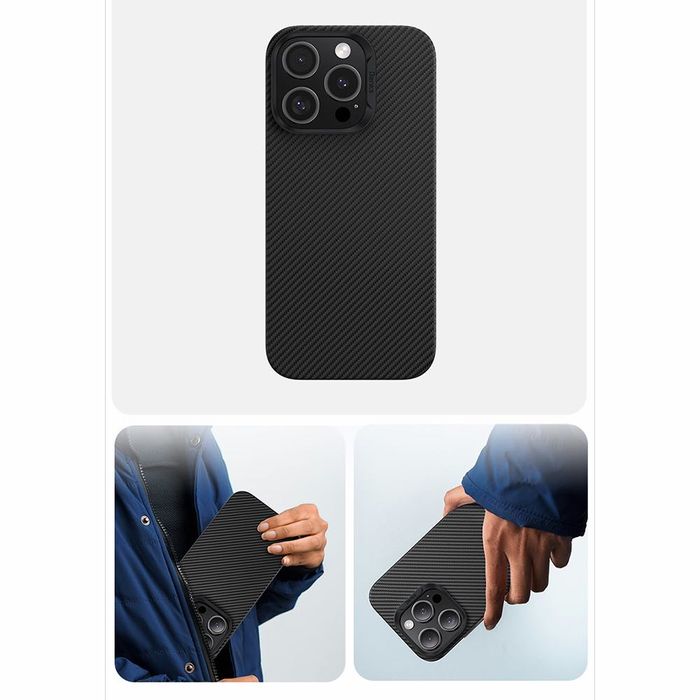 Кевларен кейс Benks Armor Air Kevlar с MagSafe за iPhone 16 Pro/Max