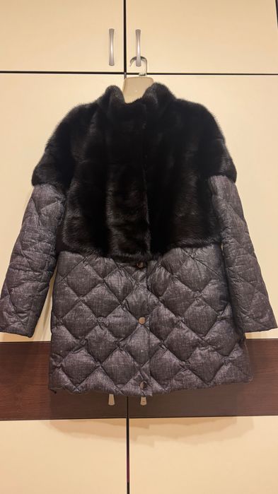 Палто от норка.Пухено яке.Елек.Двустранно.