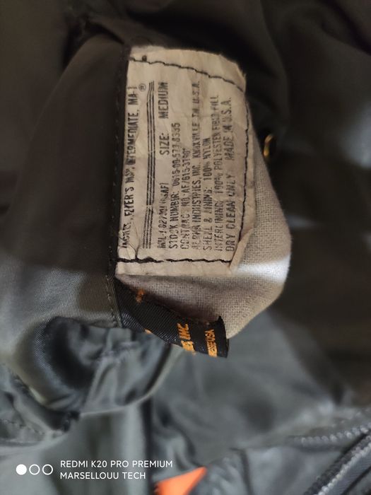 Alpha industries бомбер