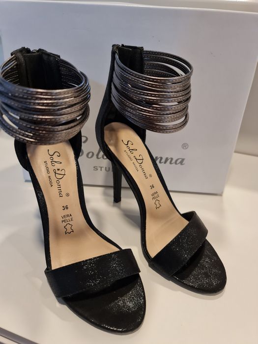 Sandale elegante negre