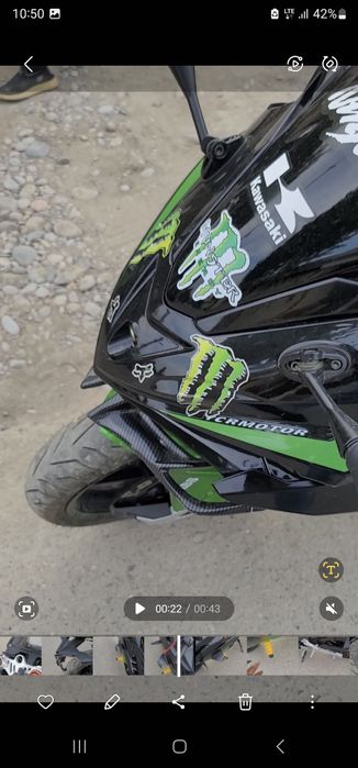 Kavasaki nija yil 2024 yurgan6500 abes injektr 400kub