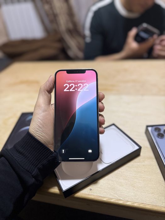 Iphone 12 pro max Silver