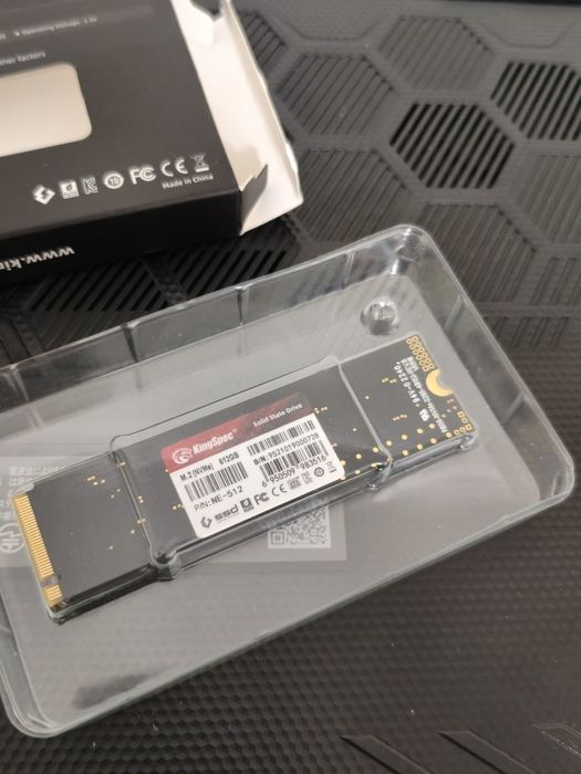 Продам ssd kingspec m2 nvme 512gb