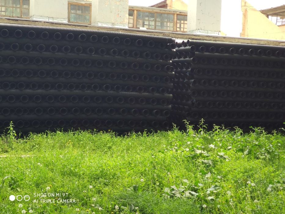 Полиэтиленовые трубы ПВХ труба. Гофра труба. ПВХ шланг. Завод!